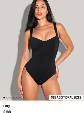 TA3 - Lifty- Black One-Piece Swimsuit
